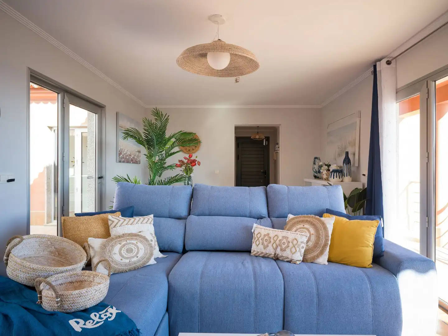 Wohnzimmer von Haus oder Chalet zum Verkauf in Antigua mit Terrasse und Schwimmbad