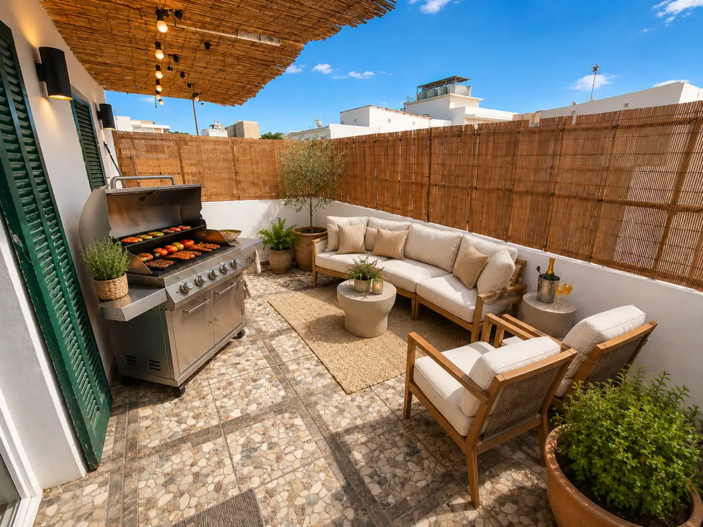 Terrace of Flat for sale in  Palma de Mallorca  with Heating