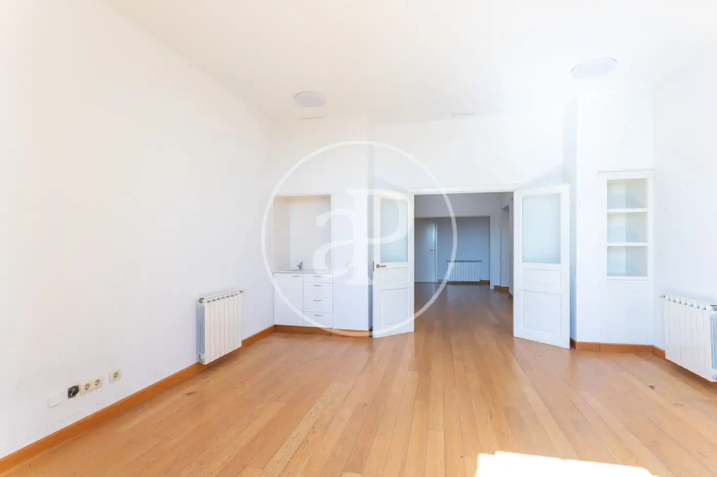 Living room of Houses for rent in Barcelona  with Air Conditioner, Heating and Private garden