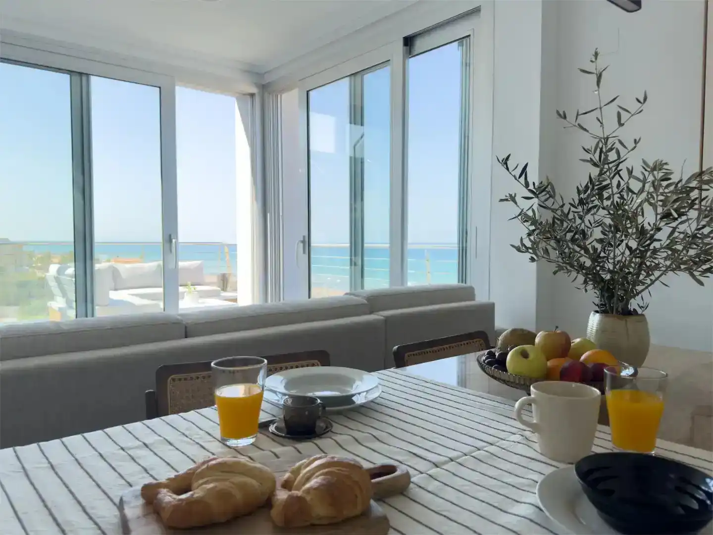 Comedor de Ático en venta en Piles con Aire acondicionado, Jardín privado y Piscina