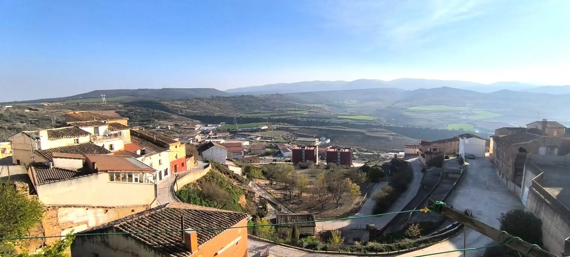Vista exterior de Casa o chalet en venta en Ausejo con Calefacción, Terraza y Trastero