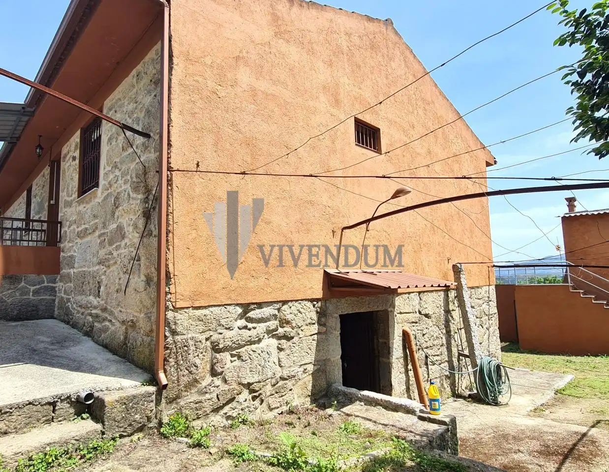 Vista exterior de Casa o chalet en venta en Arbo con Calefacción, Jardín privado y Terraza
