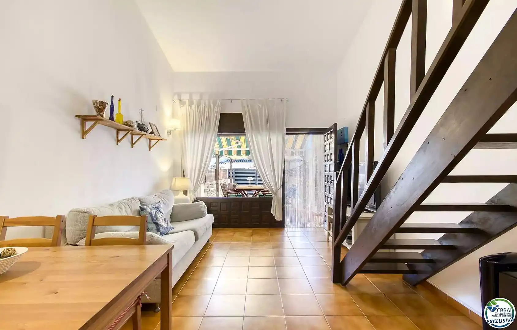 Vista exterior de Casa o chalet en venta en Garrigàs con Terraza y Amueblado