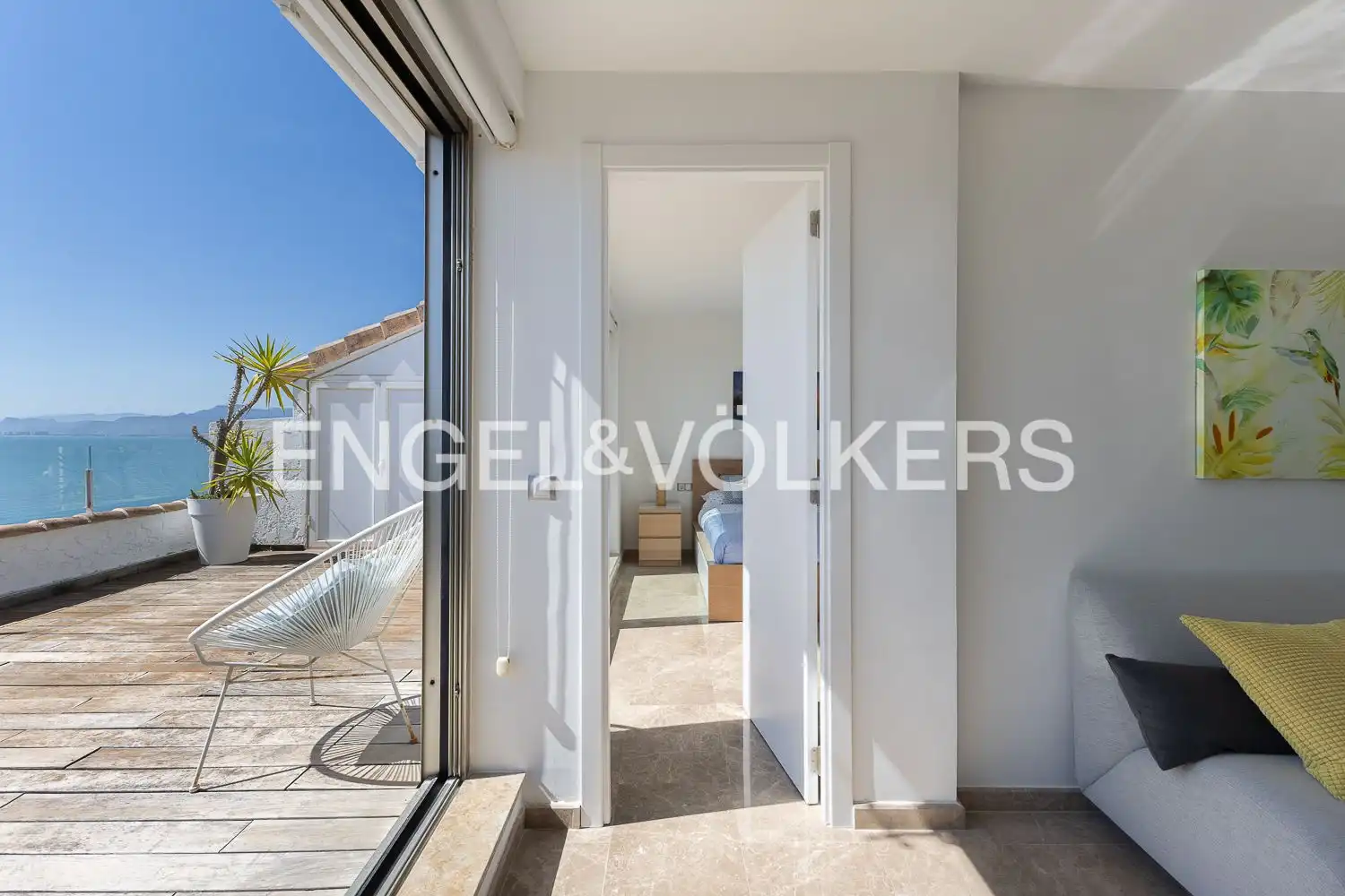 Terraza de Casa o chalet de alquiler en Cullera con Aire acondicionado, Calefacción y Piscina