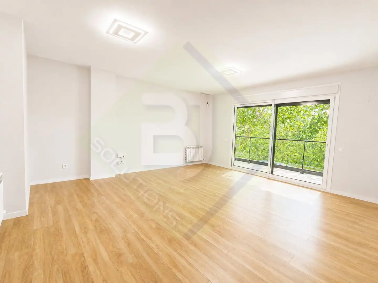Sala de estar de Piso de alquiler en Mataró con Aire acondicionado, Calefacción y Parquet