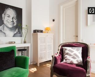 Living room of Flat to rent in  Barcelona Capital  with Air Conditioner, Heating and Furnished