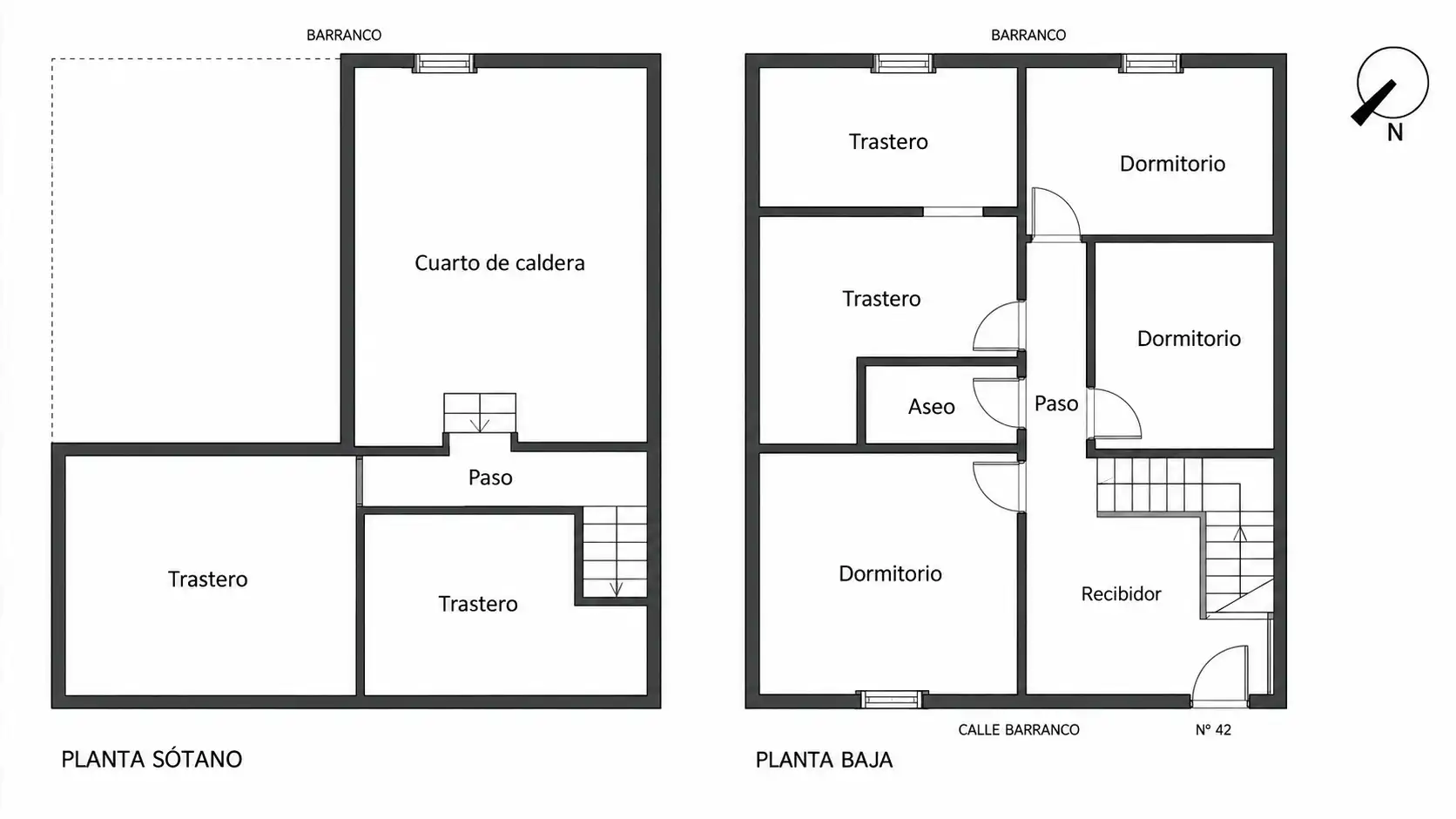 Casa a schiera con terrazza in vendita a Calle Barranco 13, imagen 9