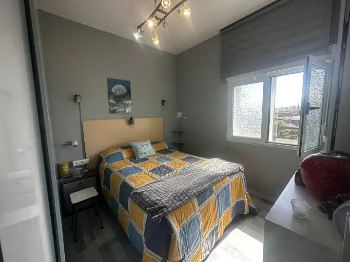 Bedroom of Flat for sale in Gijón   with Heating, Private garden and Furnished