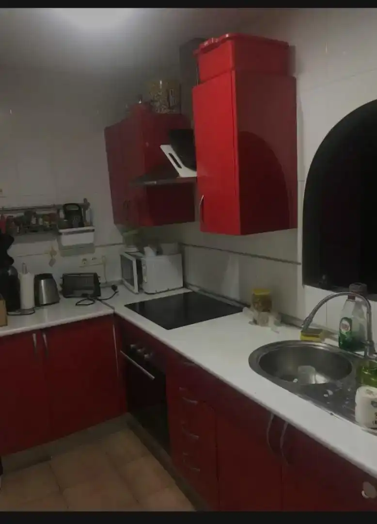 Kitchen of Flat for share in Málaga  with Furnished, Oven and Washing machine