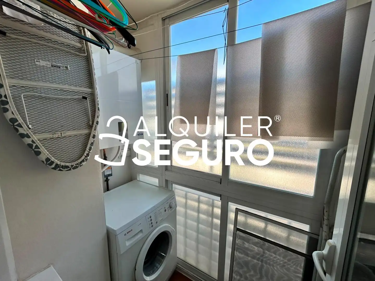 Balcony of Flat for rent in Rivas-Vaciamadrid  with Air Conditioner, Heating and Storage room