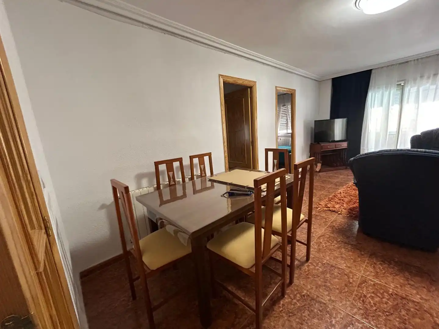 Comedor de Piso en venta en Ciudad Real con Calefacción, Terraza y Amueblado