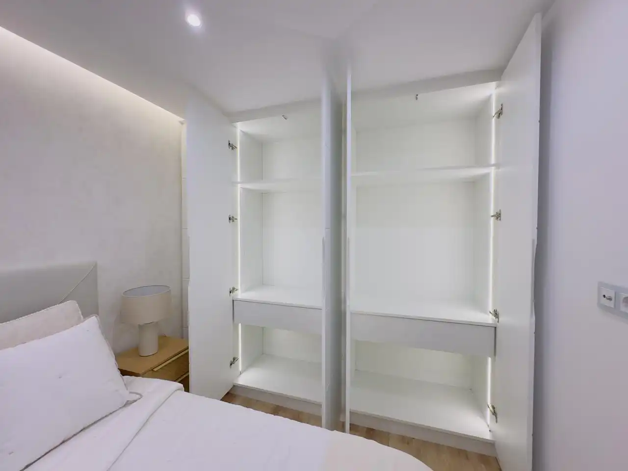Schlafzimmer von Wohnung zum Verkauf in Madrid mit Klimaanlage, Heizung und Möbliert