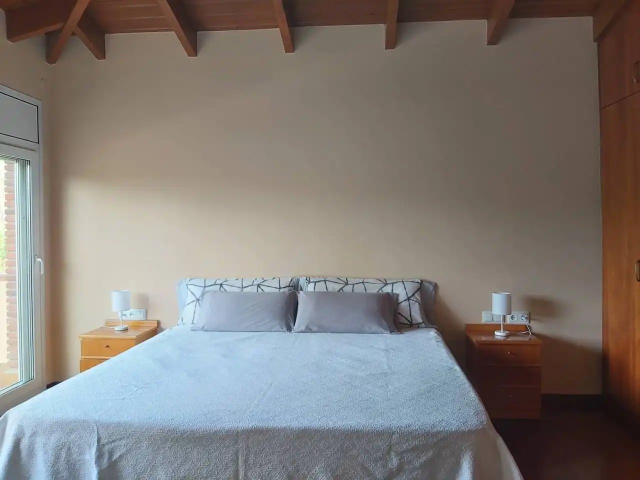 Bedroom of Houses for rent in Sant Cugat del Vallès  with Air Conditioner, Heating and Private garden