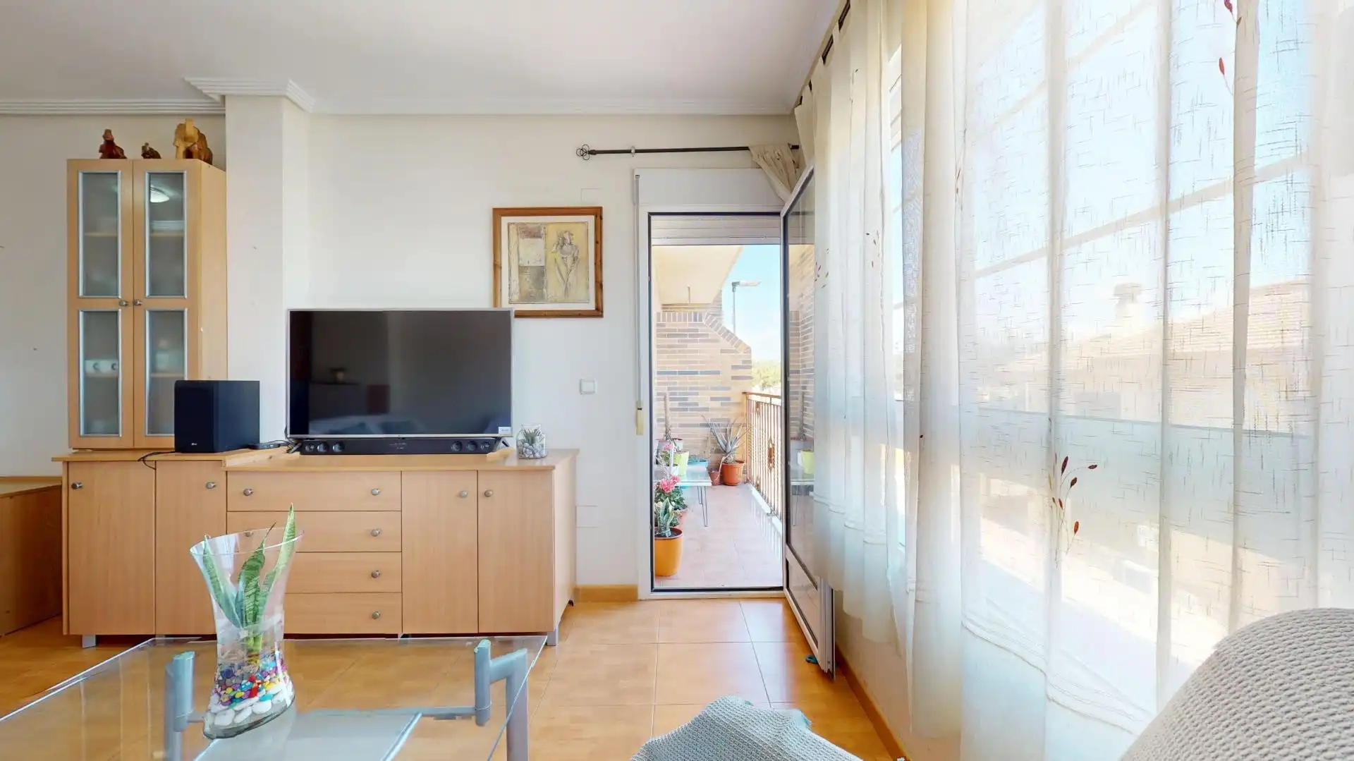 Sala d'estar de Apartament en venda en Los Alcázares amb Aire condicionat, Calefacció i Terrassa
