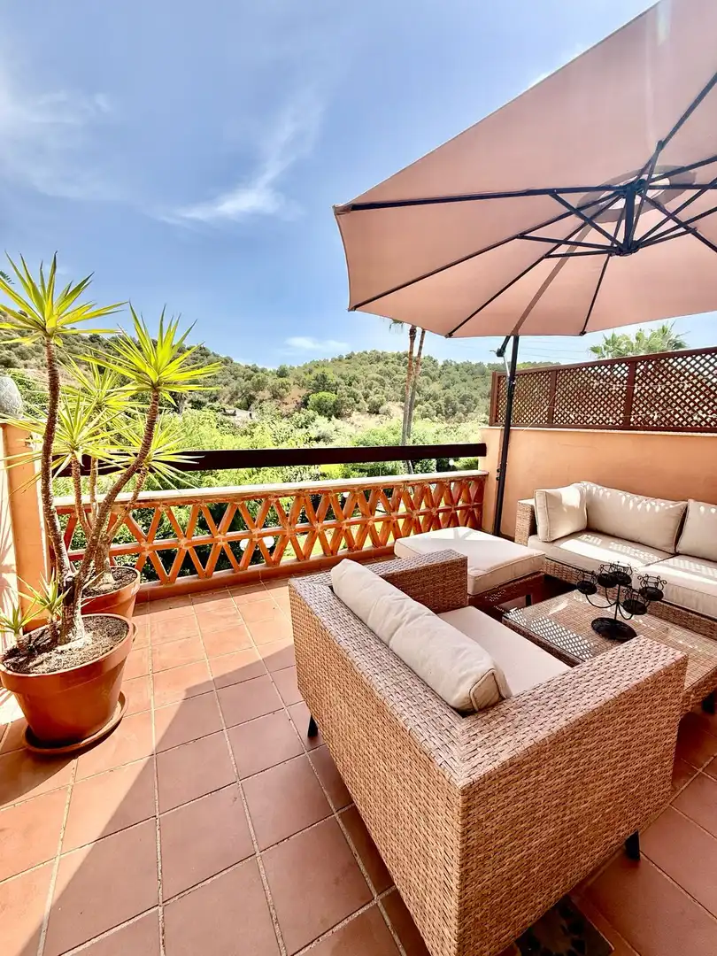 Terrassa de Apartament de lloguer en Elviria - Cabopino