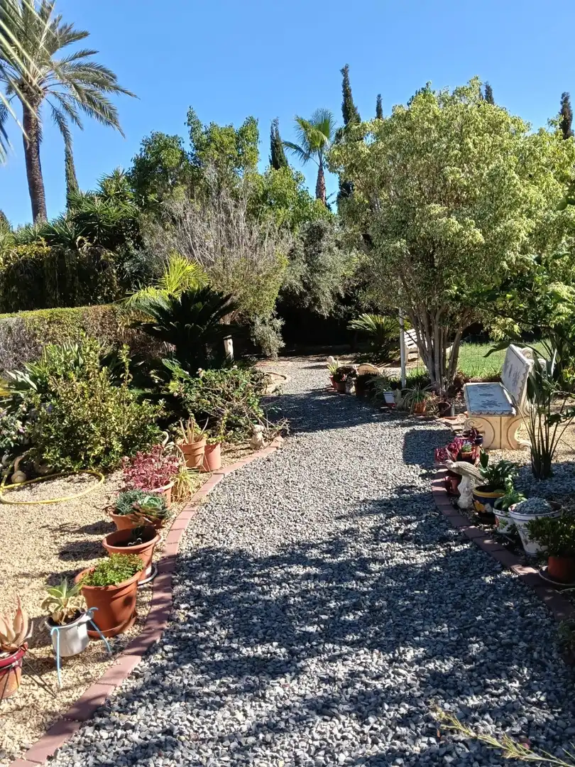 Garden of Houses for sale in L'Alfàs del Pi  with Air Conditioner, Private garden and Terrace