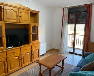 Living room of Flat to rent in Cangas   with Heating, Terrace and Furnished