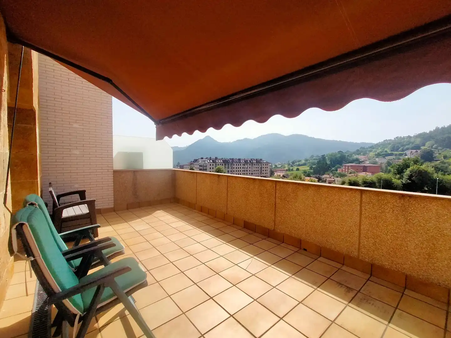 Terrace of Flat for sale in Pravia  with Heating, Terrace and Furnished