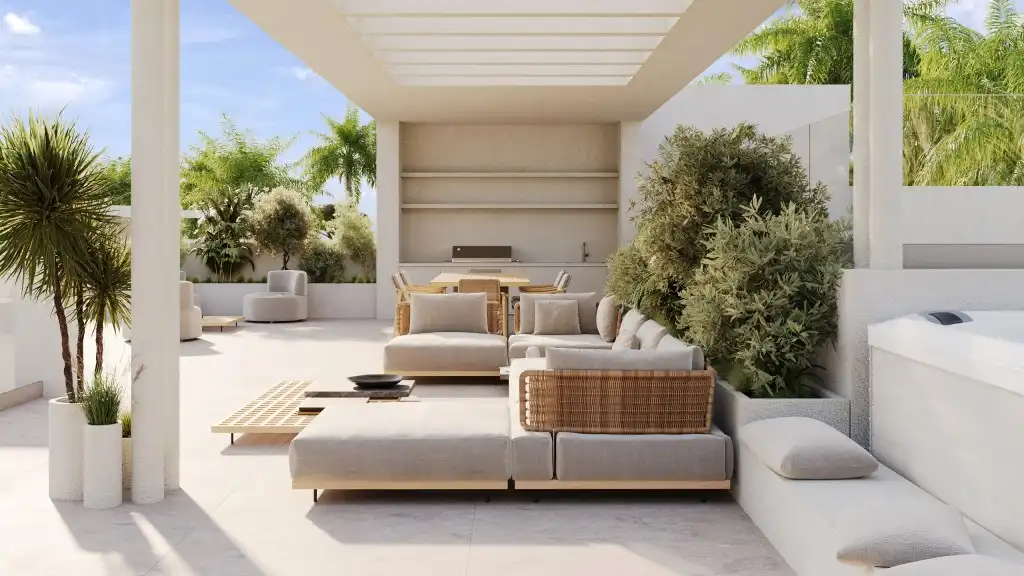 Apartament amb piscina en venda a Estepona Pueblo, imagen 24