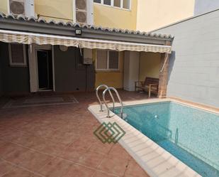 Swimming pool of Single-family semi-detached for sale in Meliana  with Terrace, Swimming Pool and Balcony