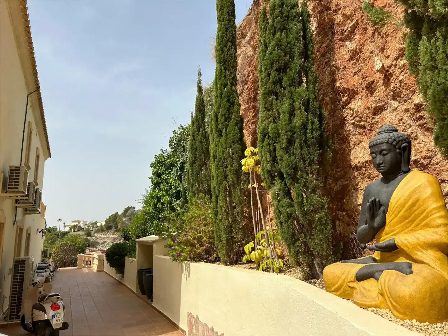 Terrace of Houses for rent in Altea  with Air Conditioner, Private garden and Parquet flooring