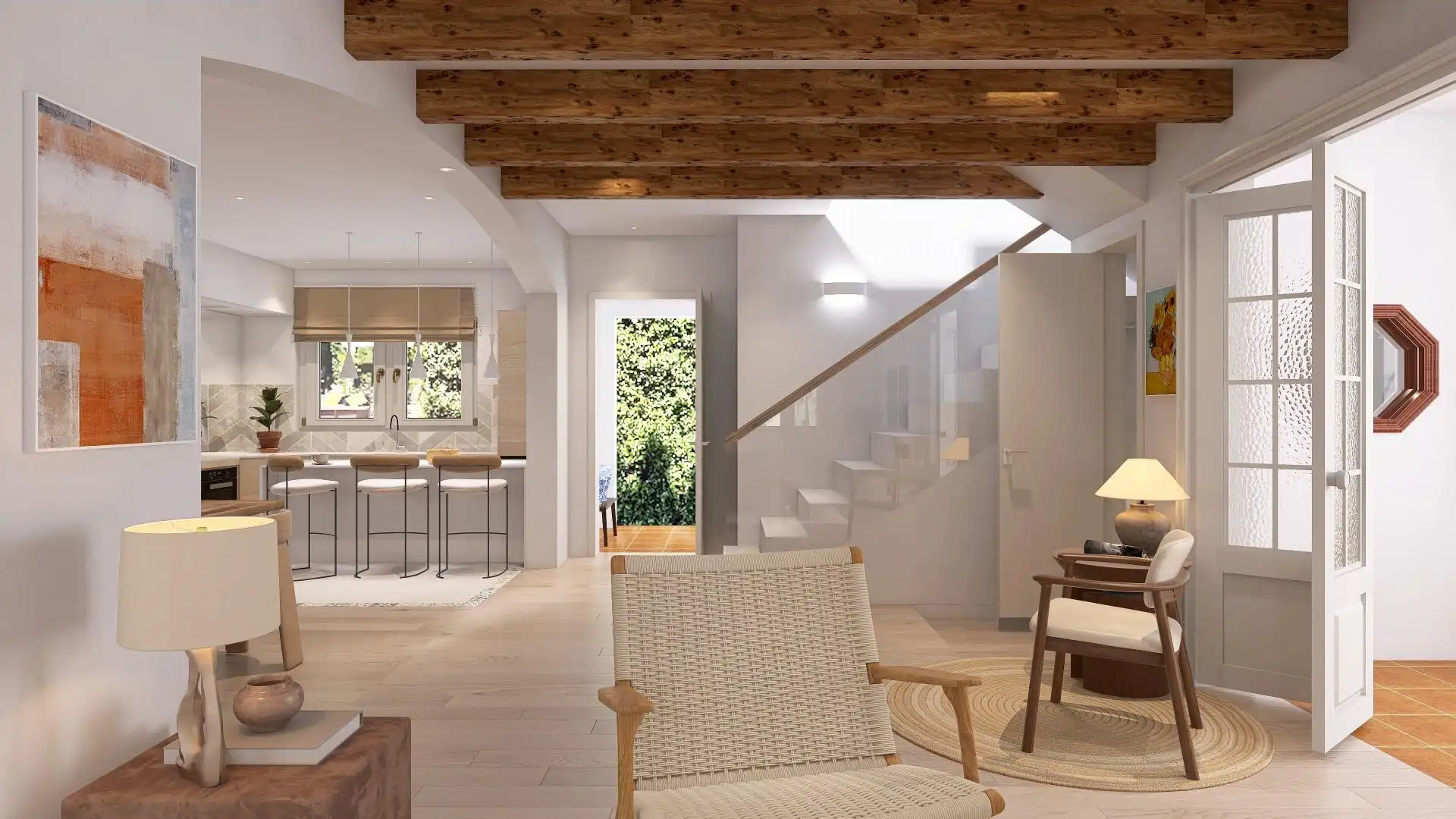Living room of Houses for sale in Benalmádena  with Air Conditioner, Heating and Private garden
