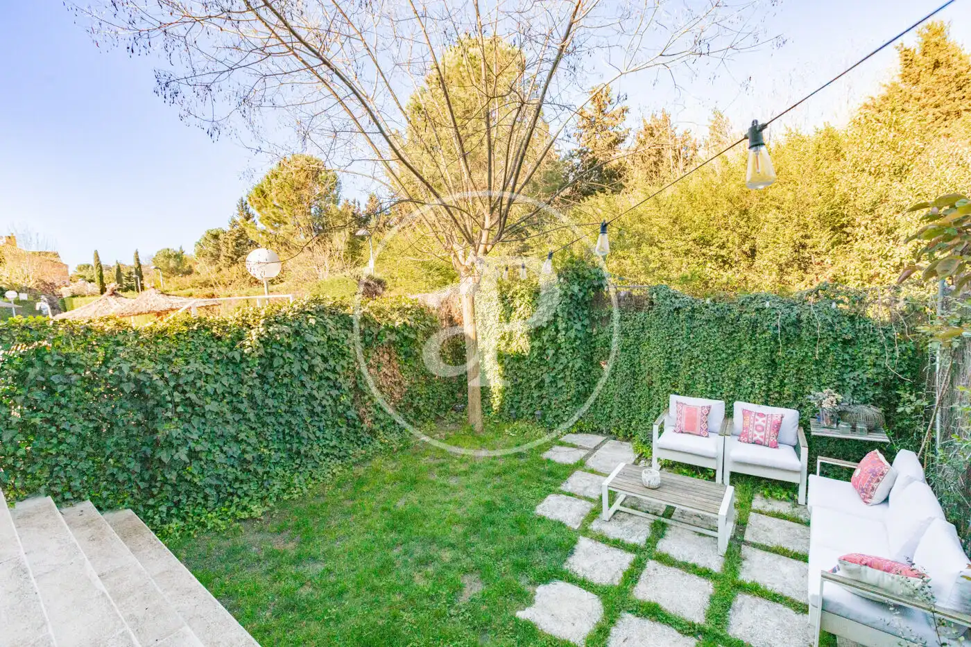 Jardín de Casa adosada en venta en Club de Campo con Aire acondicionado, Calefacción y Jardín privado