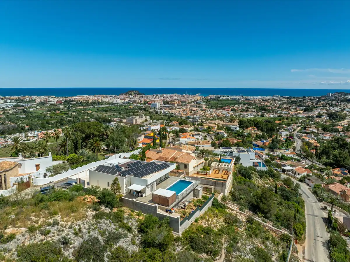 Exterior view of Houses for sale in Dénia  with Air Conditioner, Heating and Private garden