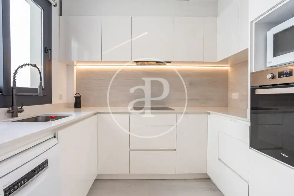 Cocina de Piso de alquiler en Puçol con Aire acondicionado, Calefacción y Terraza