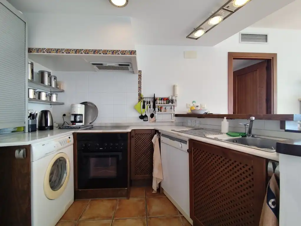 Kitchen of Attic for sale in Torrevieja  with Air Conditioner, Terrace and Storage room