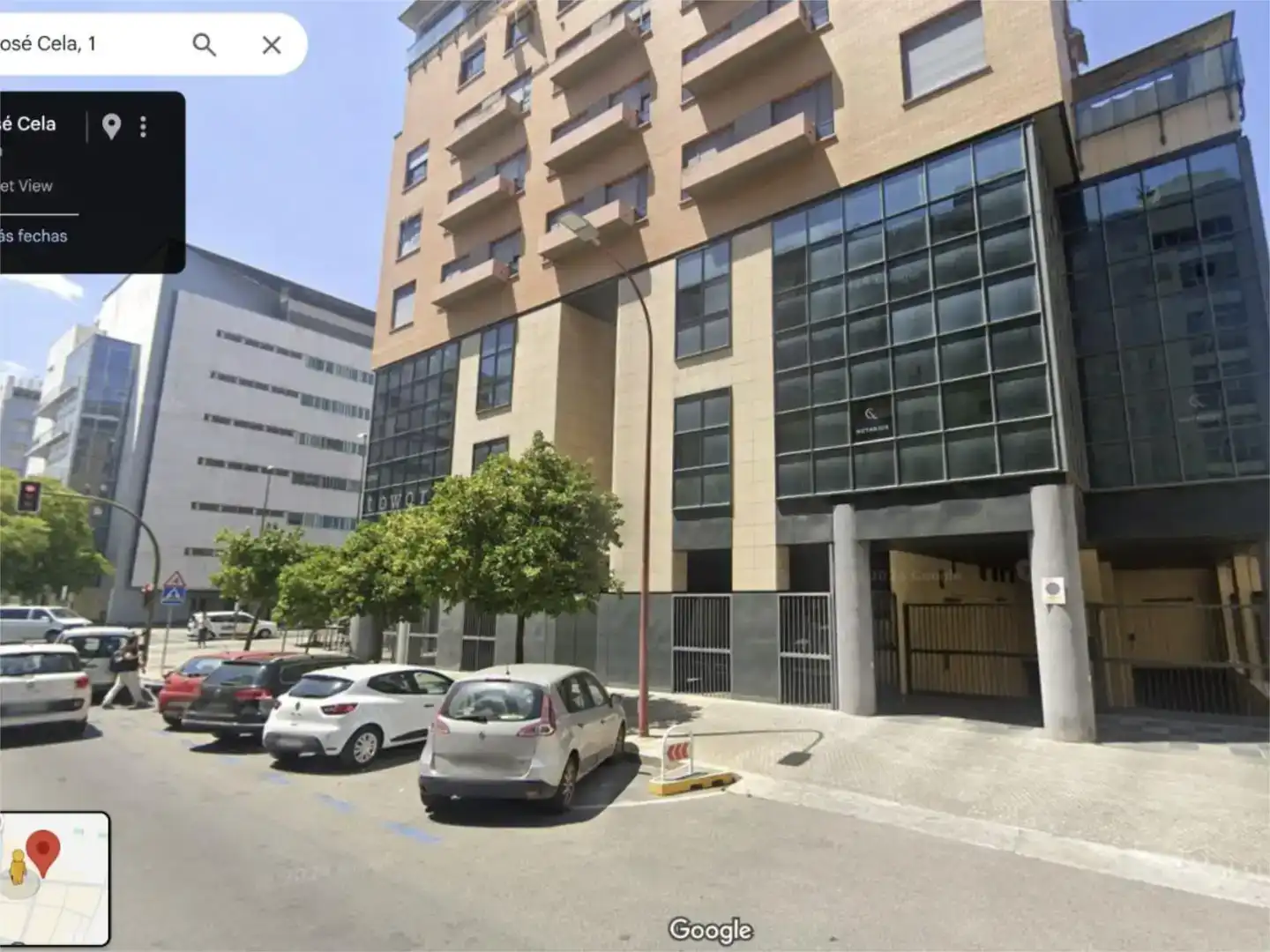 Exterior view of Garage for rent in Sevilla