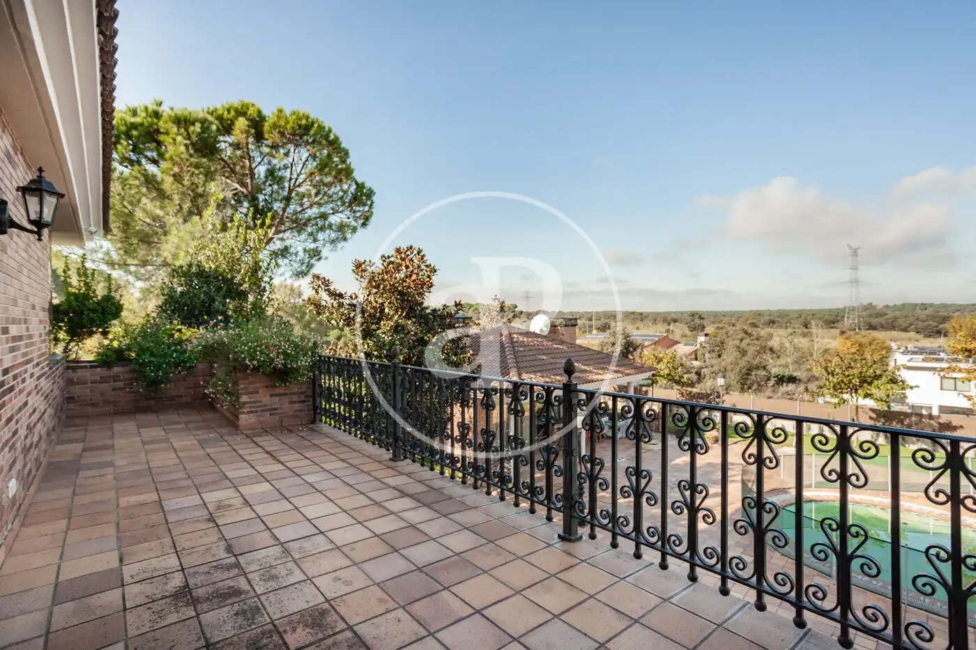 Terrassa de Casa o xalet en venda en Pozuelo de Alarcón amb Aire condicionat, Calefacció i Jardí privat