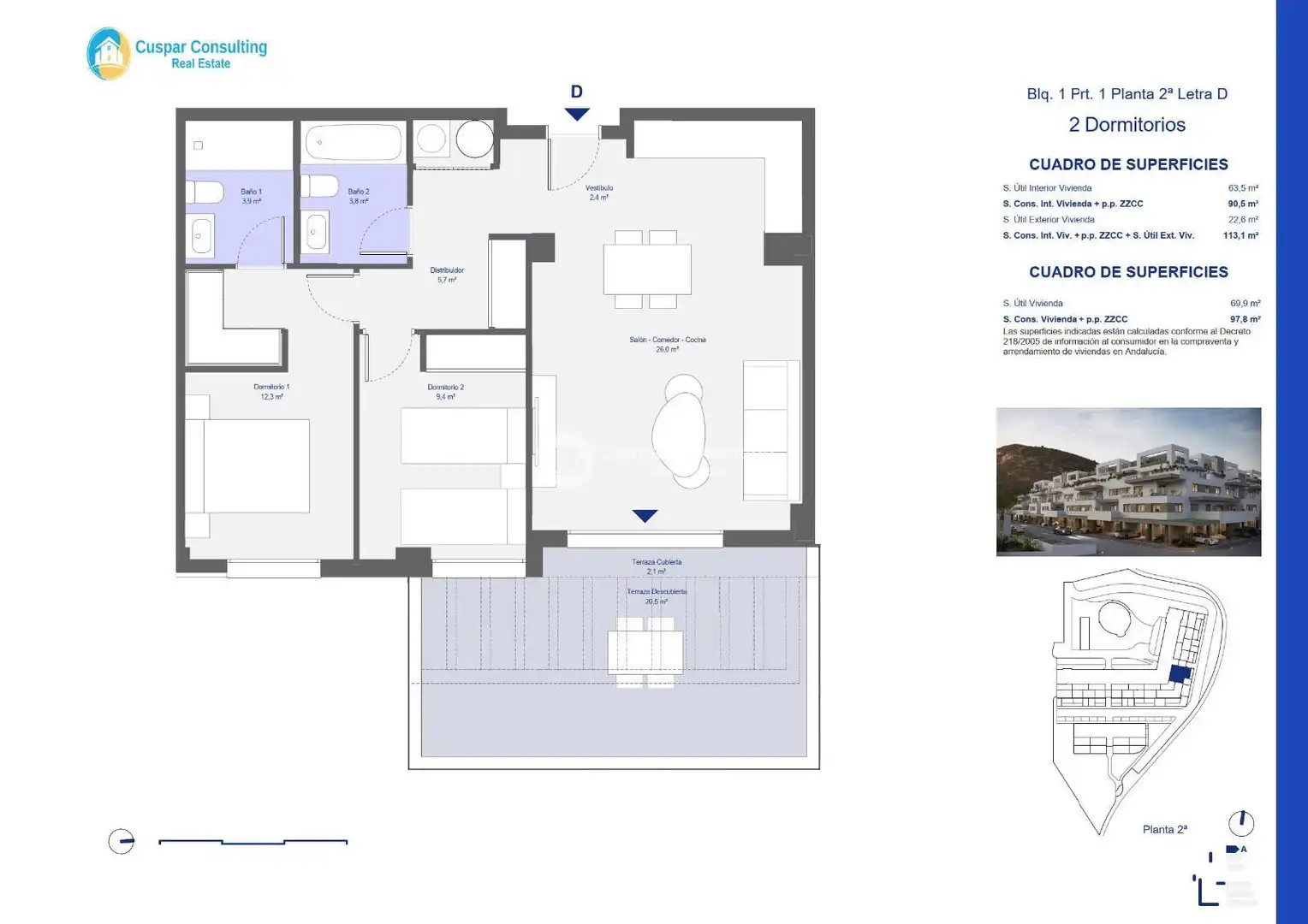 Apartment with pool for sale in San Juan de los Terreros, imagen 10