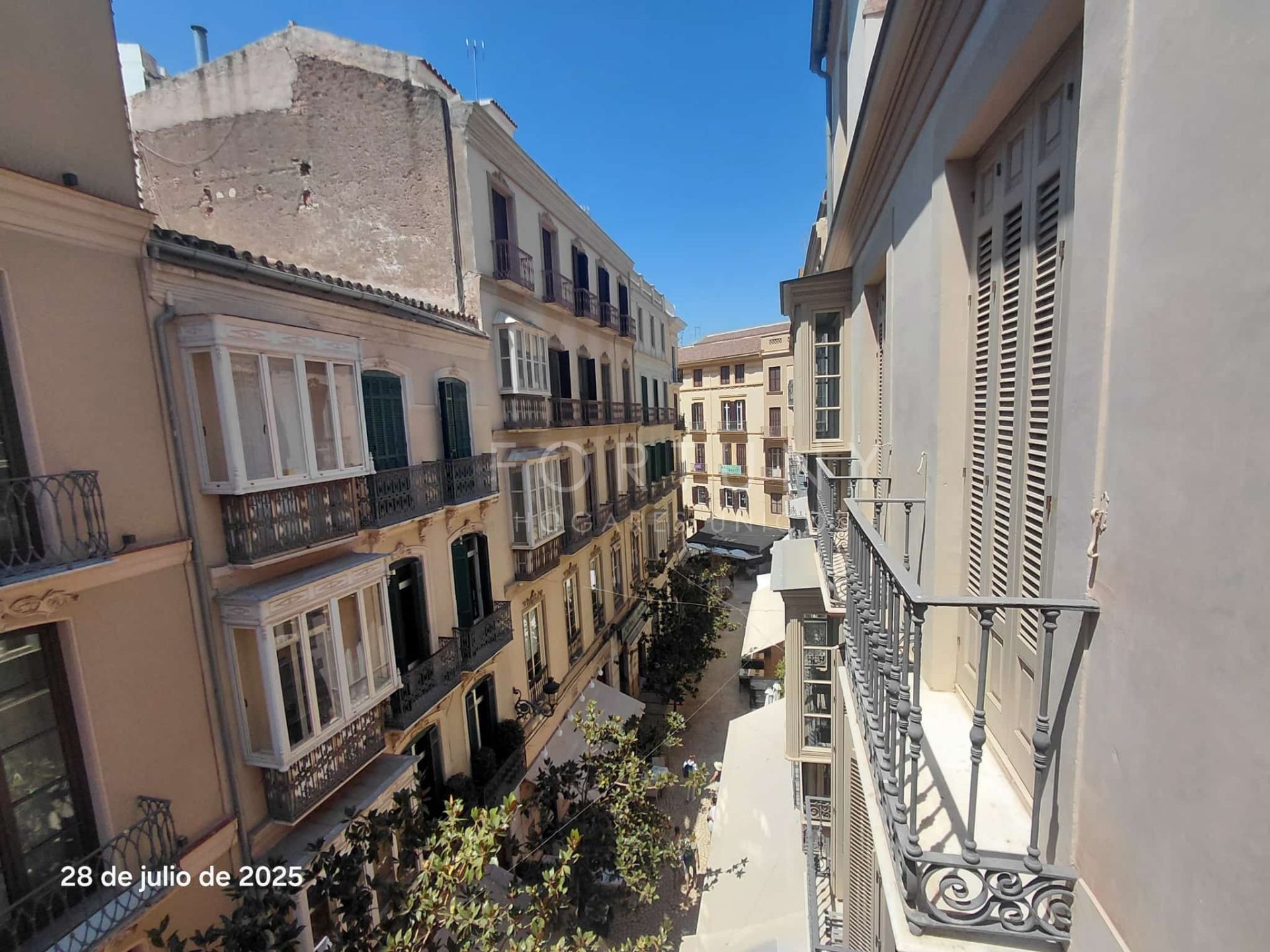 Exterior view of Flat for sale in Málaga Capital  with Air Conditioner and Balcony