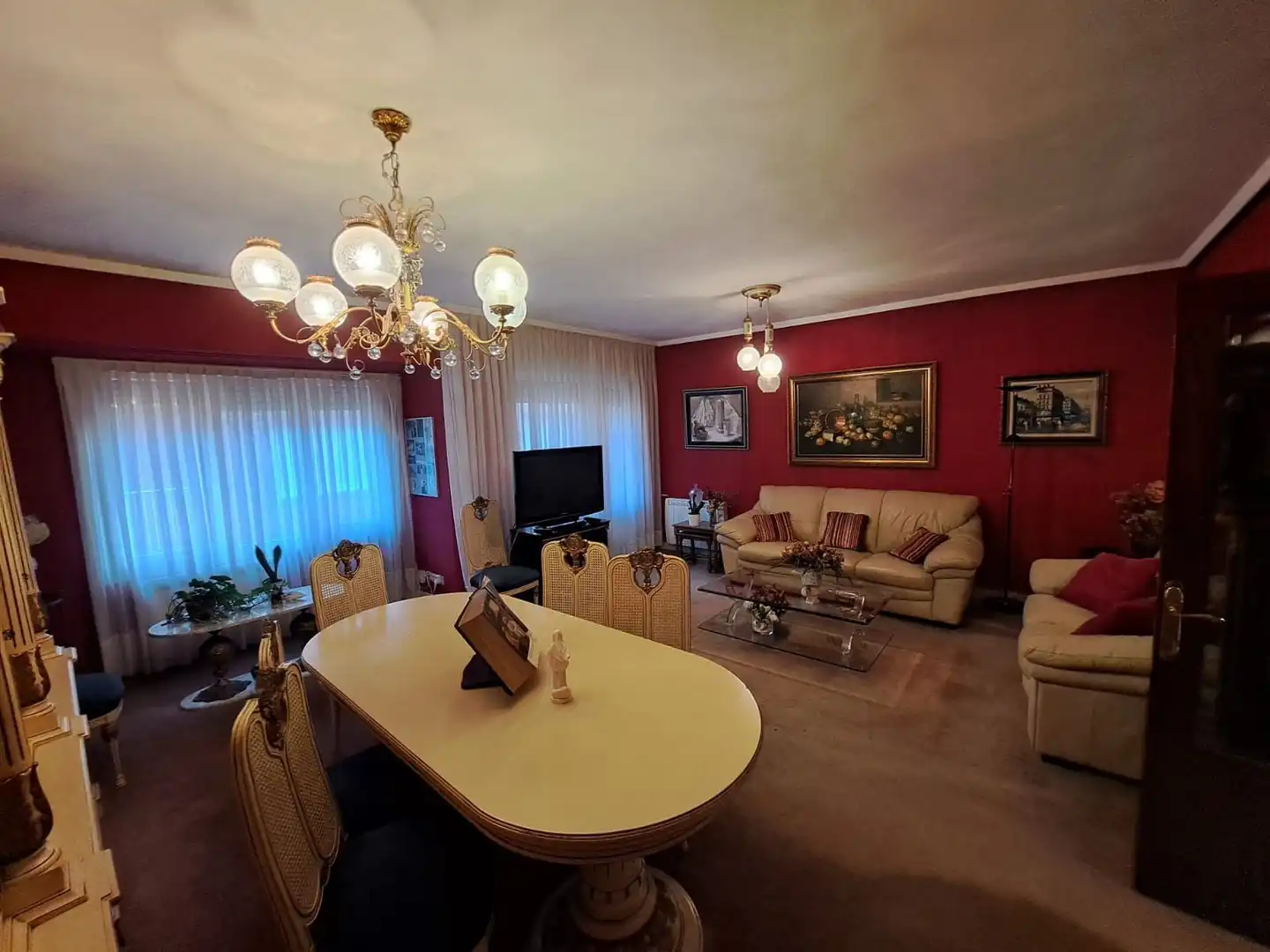 Sala de estar de Piso en venta en Getxo  con Calefacción y Terraza