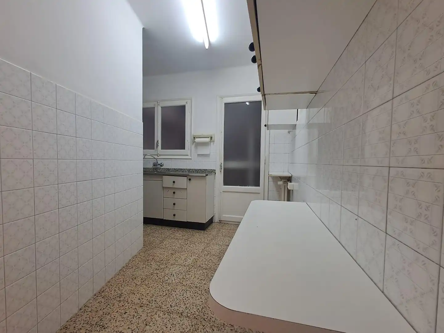 Kitchen of Flat for sale in  Lleida Capital  with Heating