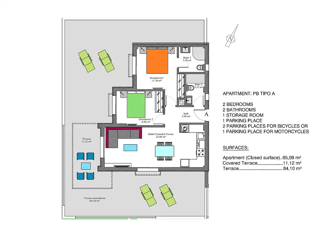 Mini appartamento con terrazza in vendita a Orihuela Costa, imagen 36