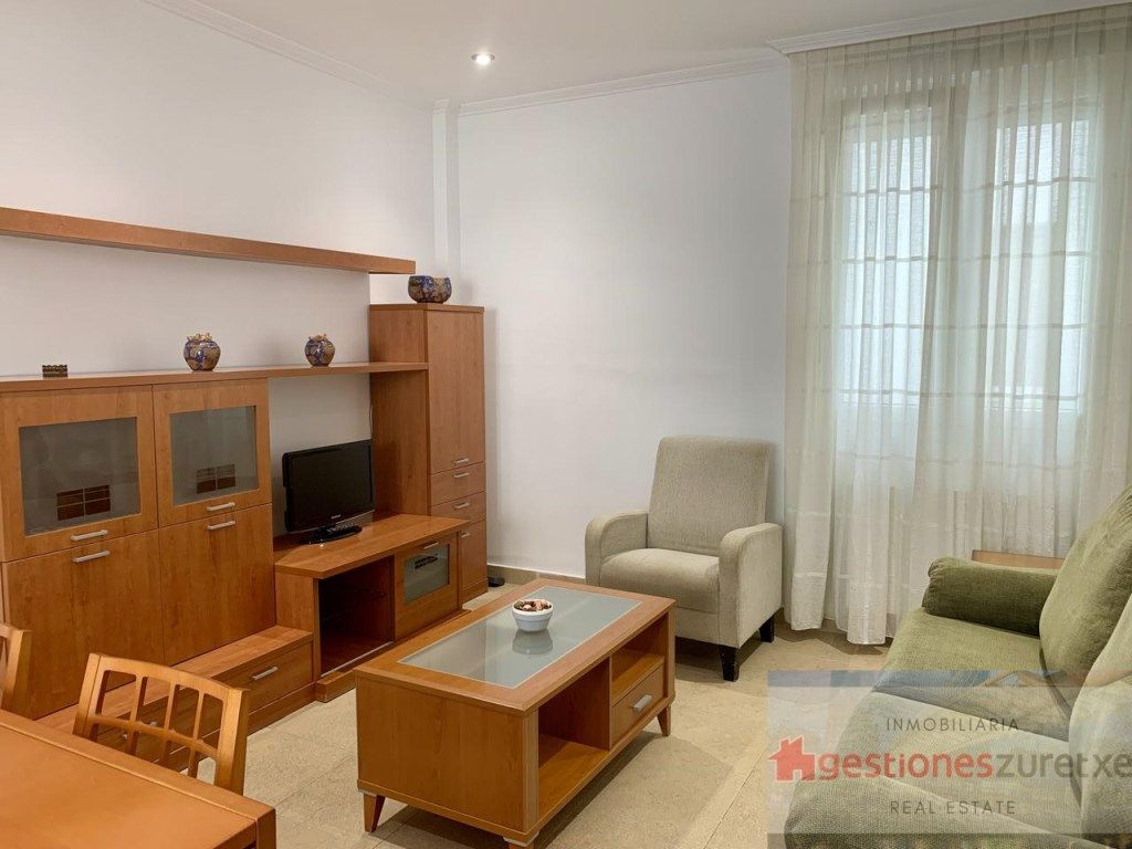 Living room of Flat to share in Bilbao   with Furnished