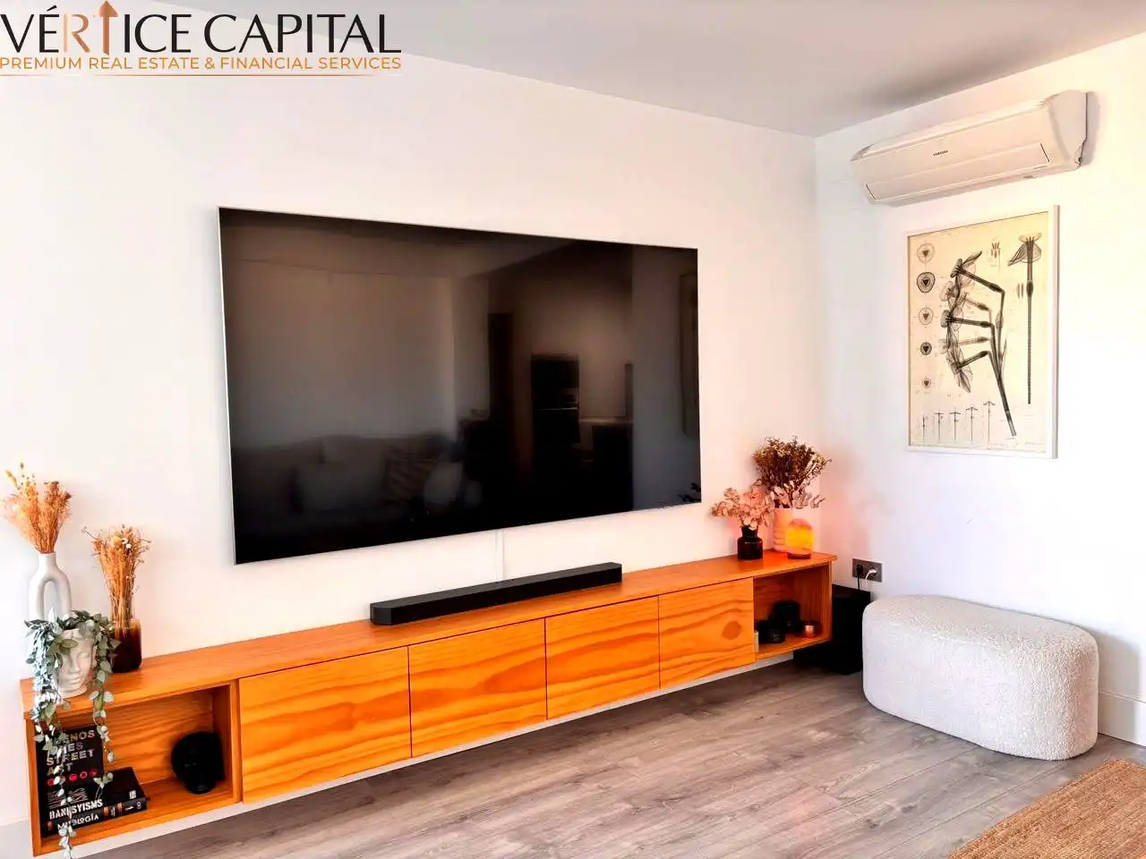 Sala de estar de Piso de alquiler en Málaga con Aire acondicionado, Calefacción y Terraza