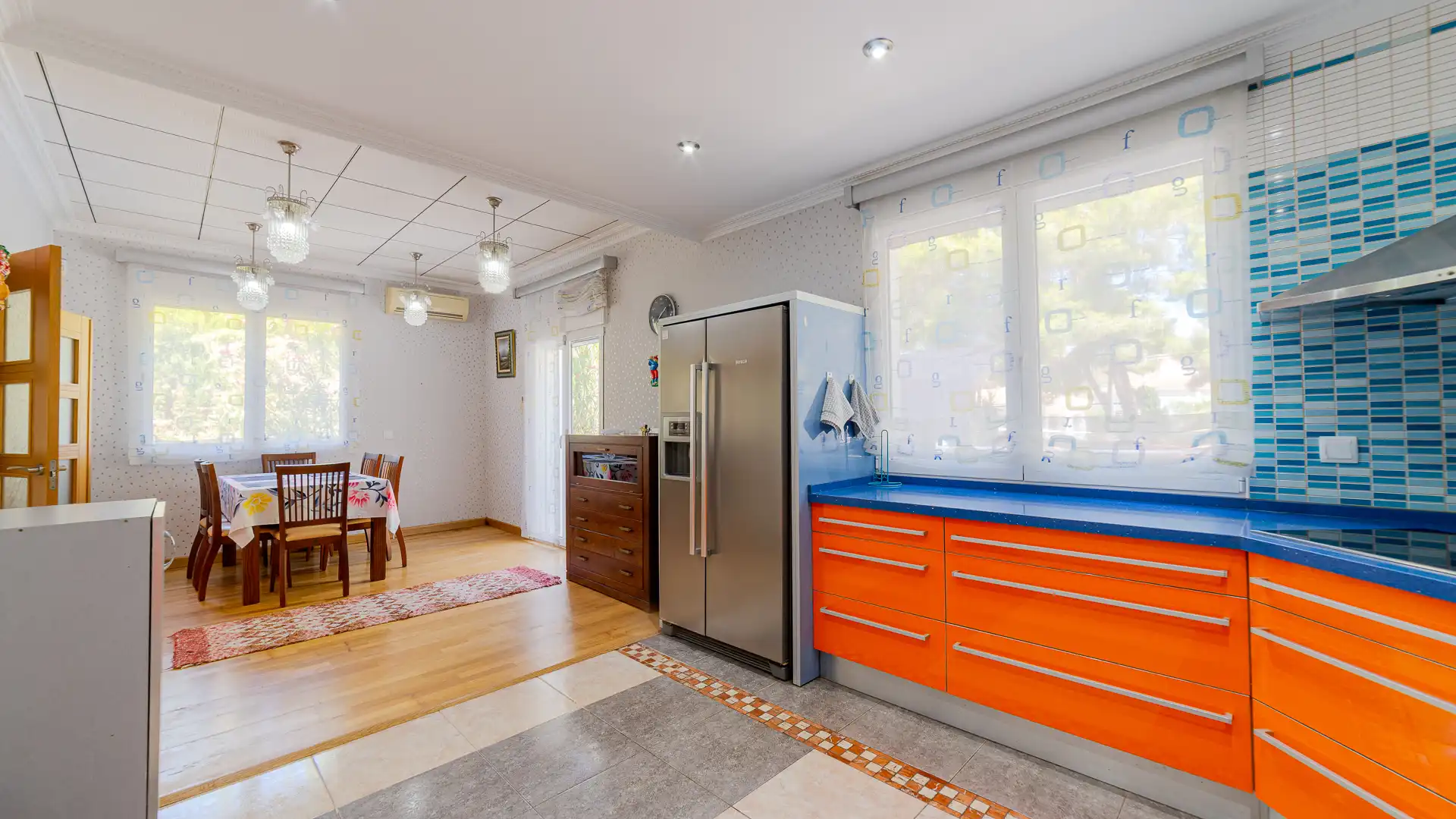 Cocina de Casa o chalet en venta en Pilar de la Horadada con Aire acondicionado, Calefacción y Jardín privado