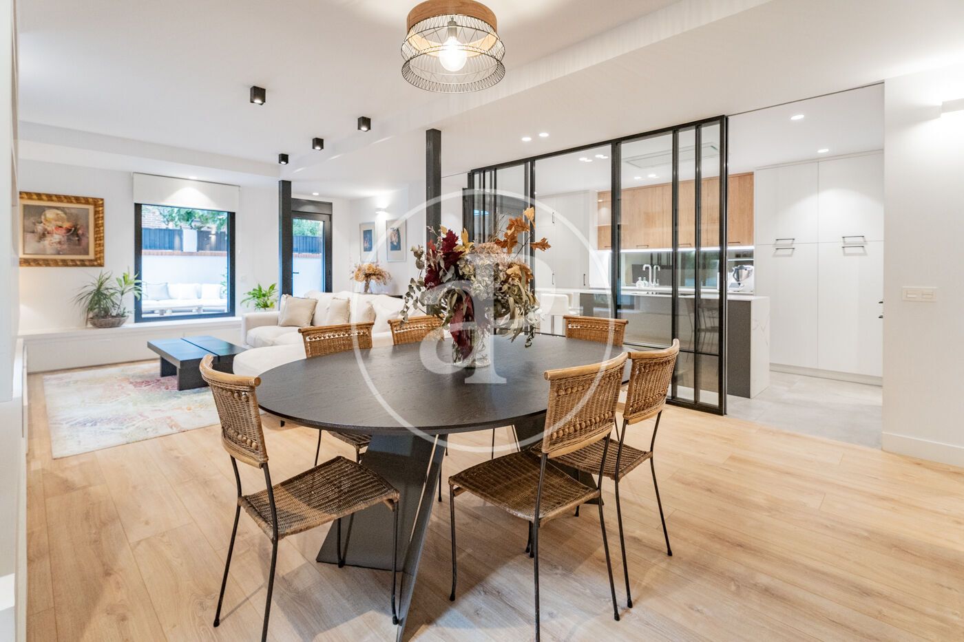 Dining room of Single-family semi-detached for sale in Pozuelo de Alarcón  with Heating, Private garden and Terrace