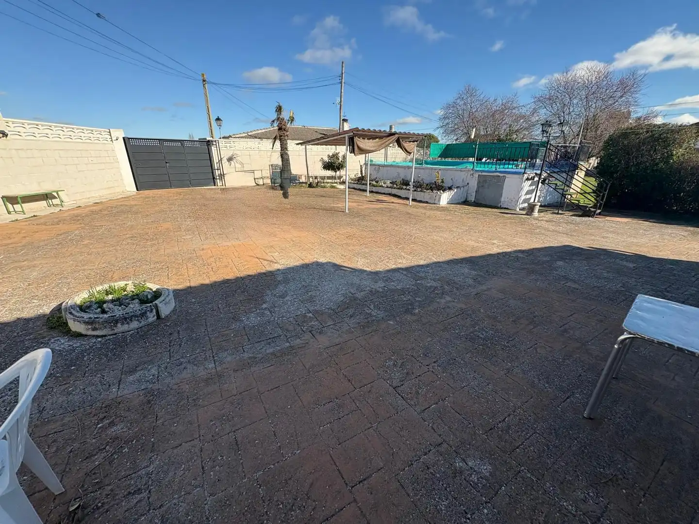 Terrasse von Haus oder Chalet zum Verkauf in El Viso de San Juan mit Privatgarten und Schwimmbad