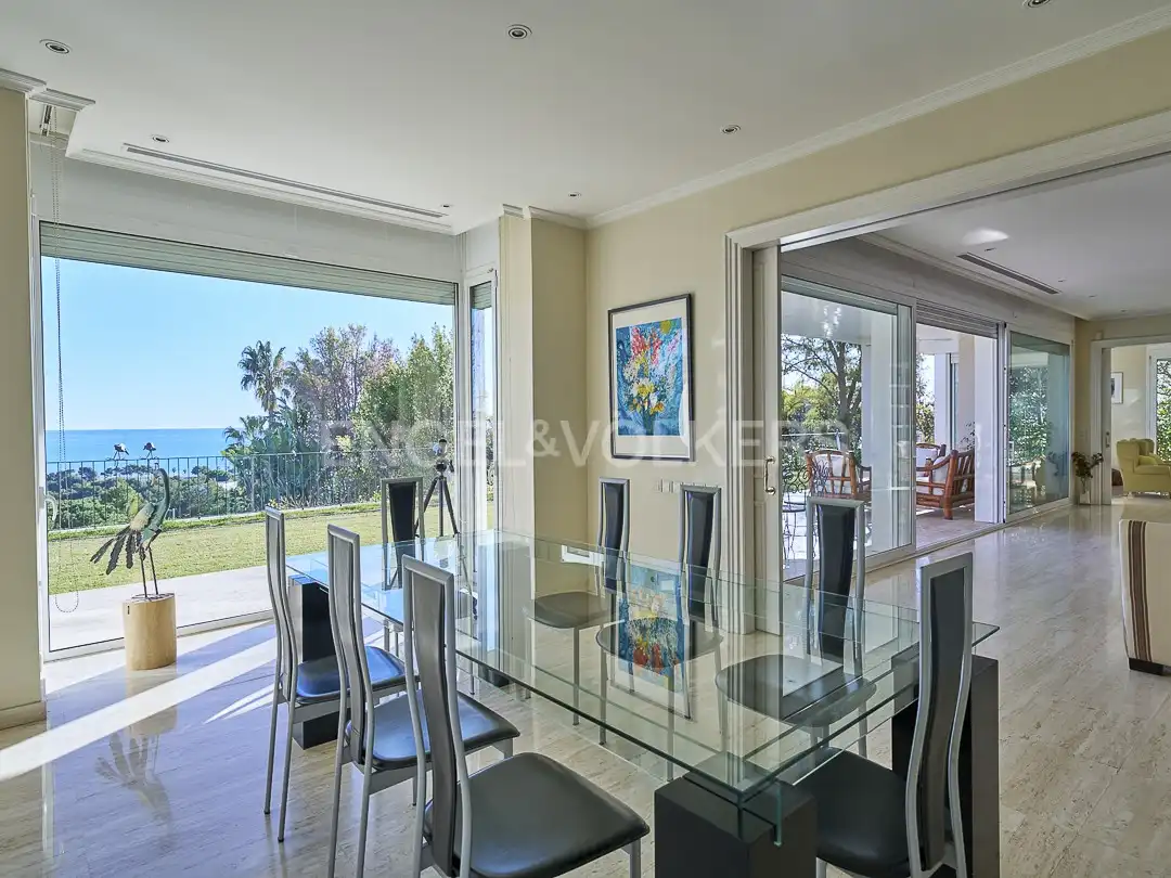 Dining room of Country homes for sale in Sitges  with Air Conditioner, Heating and Private garden