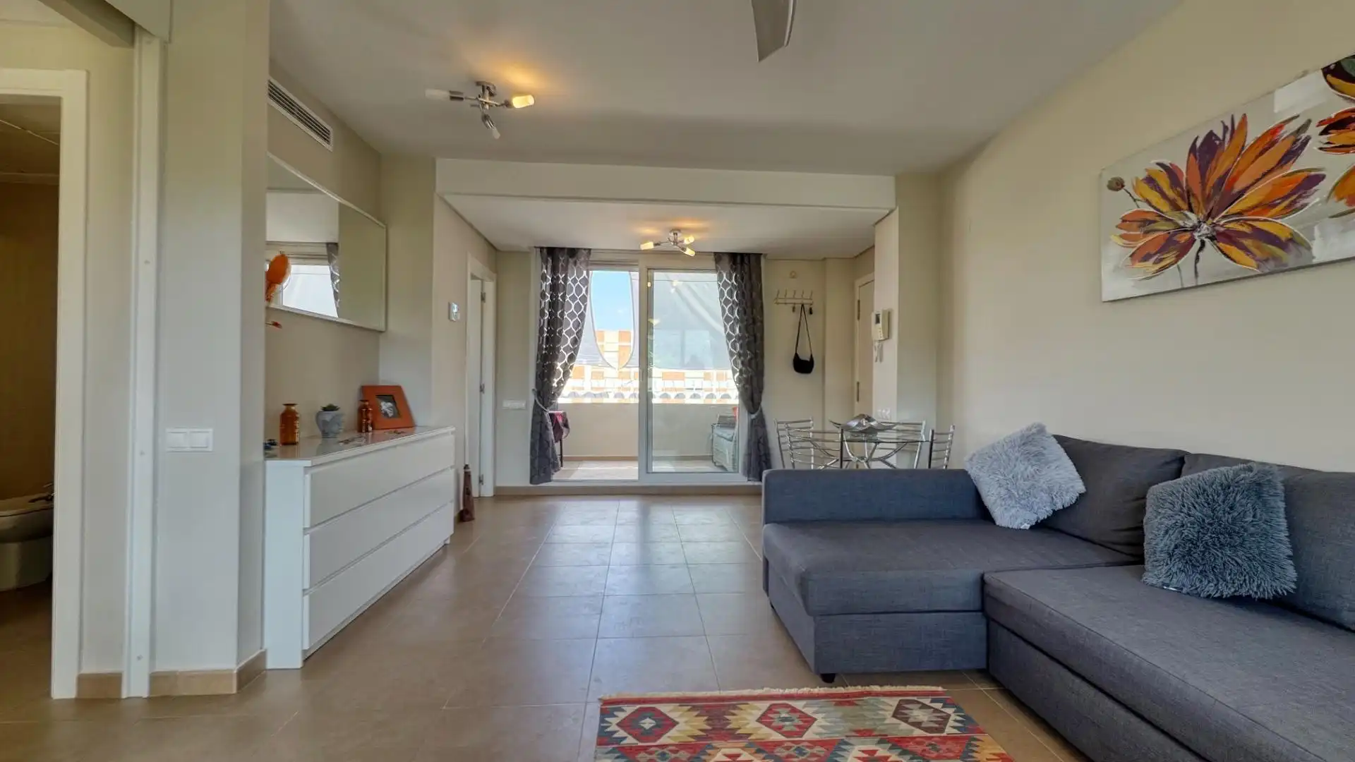 Living room of Attic for sale in Pego  with Air Conditioner, Private garden and Terrace