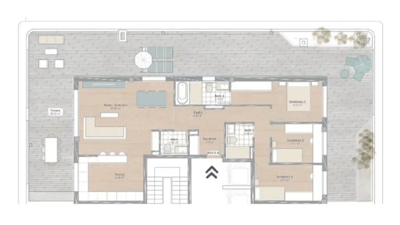 Penthouse mit Pool zum Verkauf in Pedanías Este, imagen 13