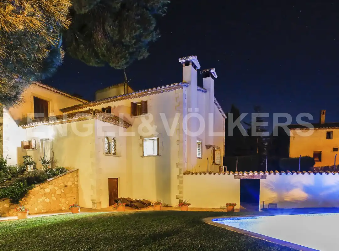 Vista exterior de Casa o chalet en venta en Puigdàlber con Aire acondicionado, Calefacción y Jardín privado