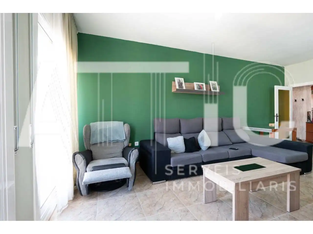 Sala de estar de Apartamento en venta en Sabadell con Aire acondicionado, Calefacción y Trastero