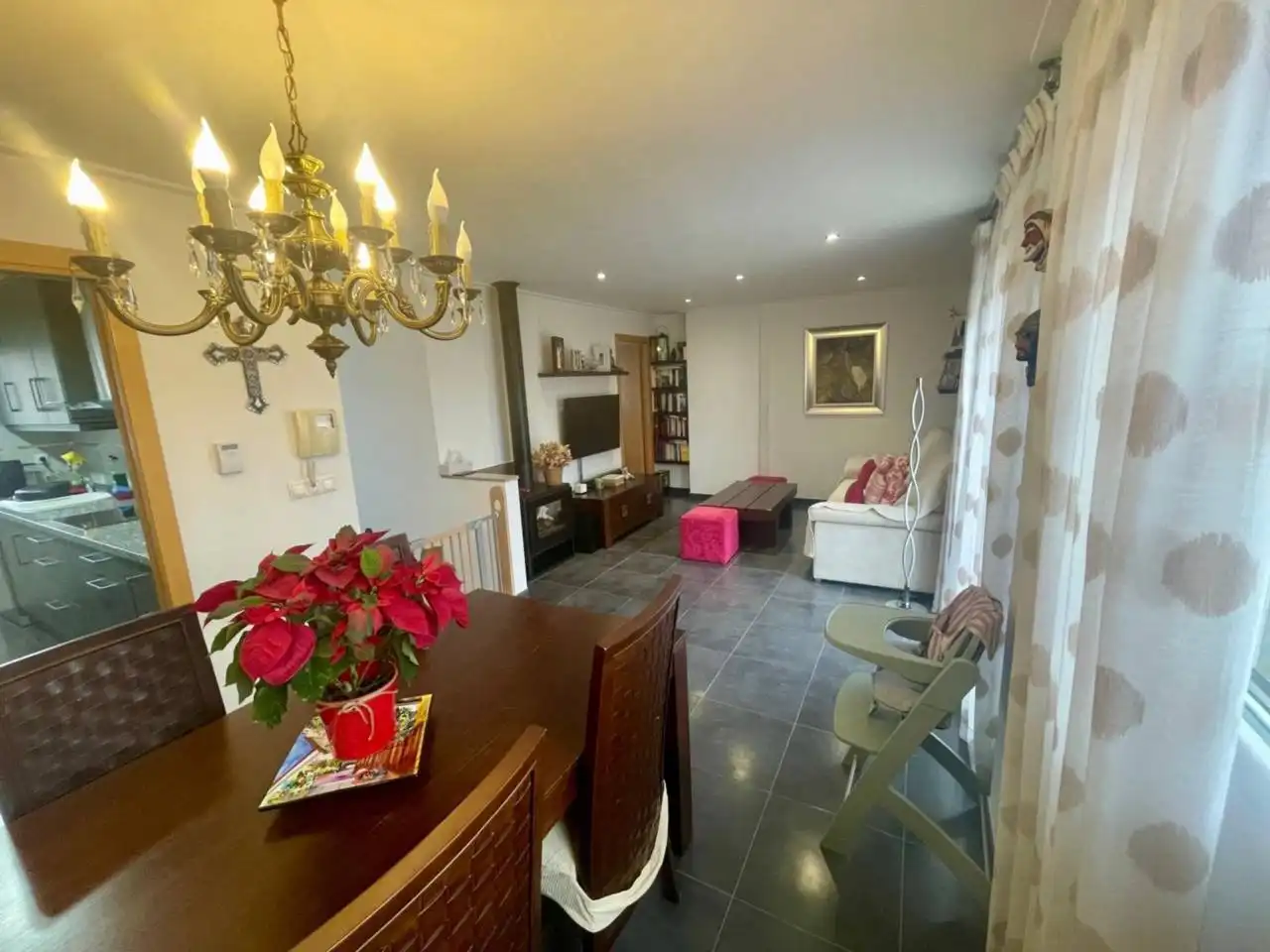 Dining room of Duplexes for sale in Muro de Alcoy  with Air Conditioner, Heating and Terrace