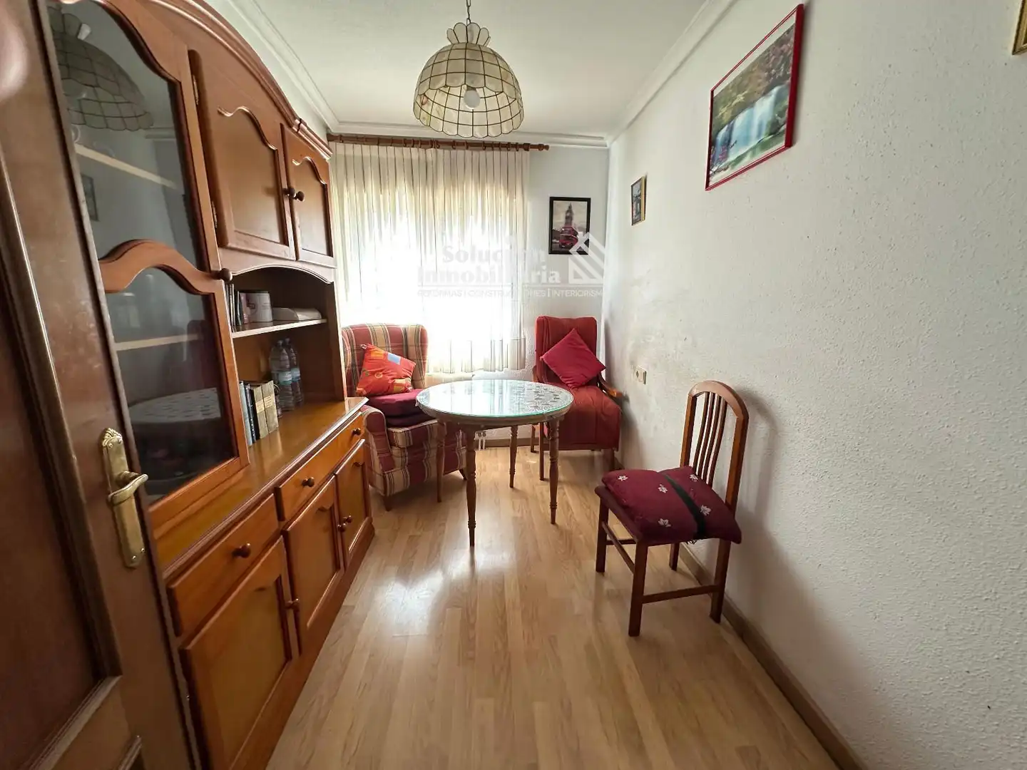 Living room of Flat for rent in Salamanca  with Heating, Terrace and Furnished