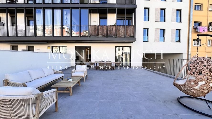 Terrace of Flat for sale in  Barcelona Capital  with Air Conditioner, Heating and Terrace